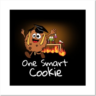 One Smart Cookie Funny Graduation T-Shirt Posters and Art